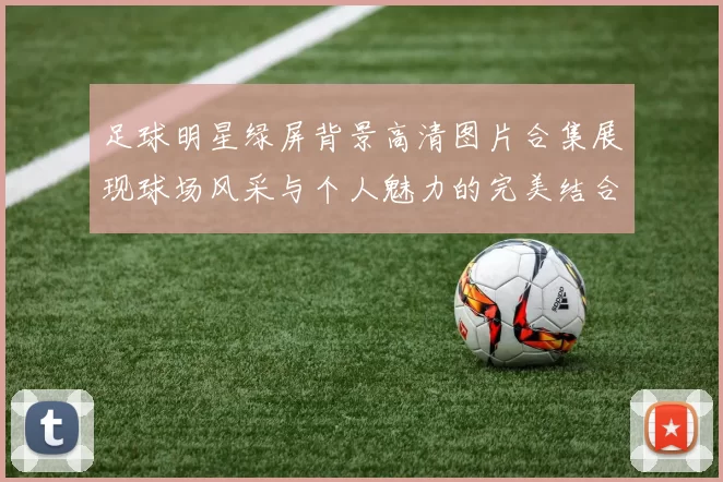 足球明星绿屏背景高清图片合集展现球场风采与个人魅力的完美结合